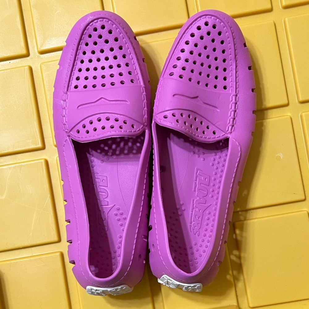 Floafers Posh Driver Purple Women's Loafers - Picture 5 of 9